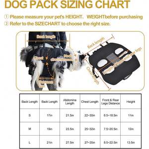 Chaleco de Recuperación para Perros con Tela Impermeable y Resistente a la Suciedad, Multifuncional, Garantiza la Seguridad para Perros Discapacitados o Mayores - Product Image 4