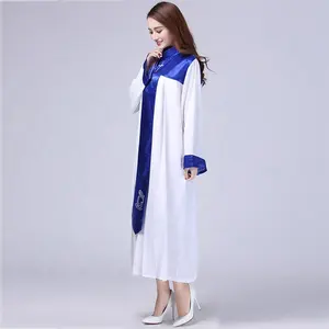 Robe <span class=keywords><strong>de</strong></span> chœur personnalisée pour femme, vêtements <span class=keywords><strong>de</strong></span> chant, robes <span class=keywords><strong>de</strong></span> chœur à manches longues, robe <span class=keywords><strong>de</strong></span> <span class=keywords><strong>prêtre</strong></span> - Product Image 6