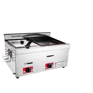 Hotel Restaurant Desktop Gas Grill <b>Pan</b> Griddle 304 Versatile Cooking - Product Image 6