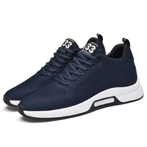 Botas con Alza para Hombre <span class=keywords><strong>2026</strong></span>, de Alta Calidad, Tejido de Malla Transpirable con Cordones, Zapatos para Aumentar la Estatura para Deportes de Verano, Plantilla de Goma - Product Image 5