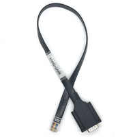 Cable Plano Convertidor de Conector NCR DSUB de 9 Pines Macho a RJ50 10P10C