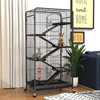 Grande cage de luxe pour hamster, cobaye, écureuil, chinchilla, grande maison
