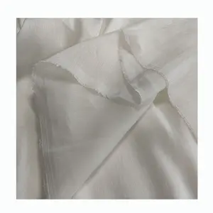 Wholesale 30%Silk 70%Linen 14MM Silk Blend White Fabric for Print Dyeing