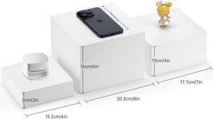 Espositori in Acrilico a 5 Lati con Fondo Cavo <span class=keywords><strong>per</strong></span> Matrimoni, Cupcake, Caramelle, Cibo, Feste, Brunch, Buffet - Product Image 2