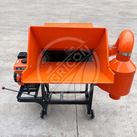Machine à décortiquer le riz multifonctionnelle électrique 200 kg/h monophasée 220 V 2 kW pour la récolte du riz, du blé et du soja en petite exploitation agricole