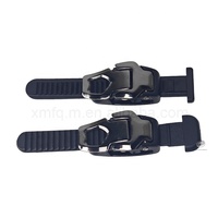 Kit complet de 10 cm et 12 cm : Sangles à boucle, vis de montage, facile à installer pour patins à roues alignées (Hebilla Correa Tornillos Patines En Lnea)