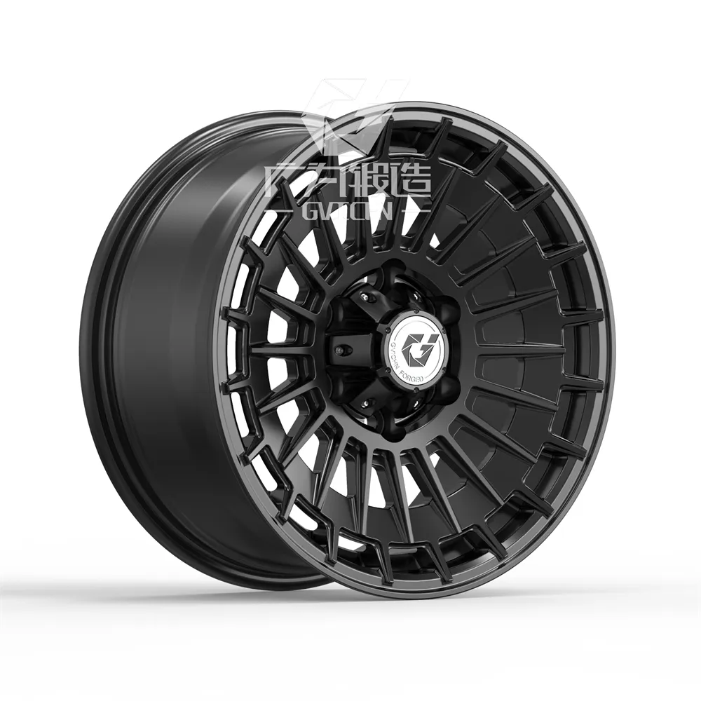 GVICHN brand Custom size high quality aluminum off-road alloy forged wheels performance rims 18 19 20 21 22 24 26 Inch