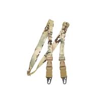 Sangle de transport robuste en nylon élastique réglable à connexion rapide pour extérieur, double point d'attache, accessoire de voyage et de terrain