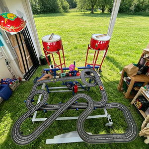 <span class=keywords><strong>Gioco</strong></span> di Corse con Tamburi per Due Giocatori, <span class=keywords><strong>Gioco</strong></span> <span class=keywords><strong>Interattivo</strong></span> per Eventi e Feste, Accessori per Giochi da Carnevale - Product Image 6