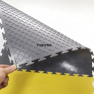 Durable <b>PVC</b> Workshop Warehouse Interlocking Floor Mats - Product Image 1