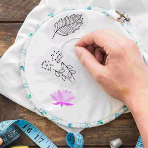 2 feuilles de modèles de broderie Stabilisateur soluble dans l'eau pour les dessins Fournitures de <span class=keywords><strong>couture</strong></span> <span class=keywords><strong>Papier</strong></span> de <span class=keywords><strong>transfert</strong></span> A5 - Product Image 6