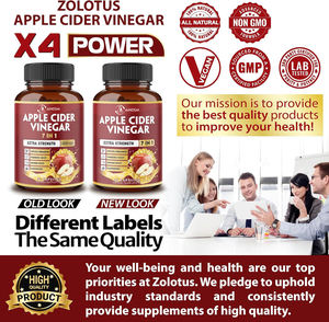 แคปซูลเพื่อสุขภาพแอปเปิ้ลไซเดอร์แคปซูลวิตามินสะอาดและดีท็อกซ์ - Product Image 4