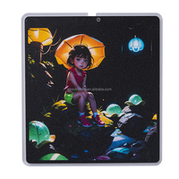 Alfombrilla de Ratón LED RGB, Alfombrilla de Escritorio para Teclado, Superficie de EVA y PVC, Alfombrilla de Ratón Grande, Multitamaño, Luminosa, para Oficina y Computadora
