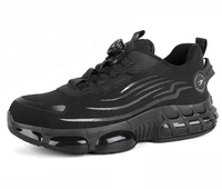 Chaussures de sécurité BAEWOON N30 tendance et de haute qualité avec bouton, anti-écrasement, anti-perforation, chaussures de sécurité