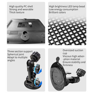 Pantalla Led de coche inteligente programable controlada por aplicación, emoticonos de ventana trasera, luz inteligente, pantalla de interacción de voz Ai - Product Image 5
