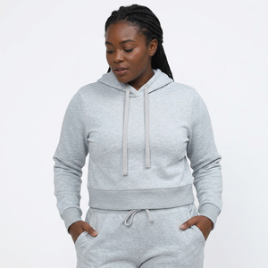 Custom Logo Women Hoodies OEM Cotton Sweatshirt Pullover Personalized Printing Long Sleeve Fashion Hoodie for Bulk Orders - Product Image 1