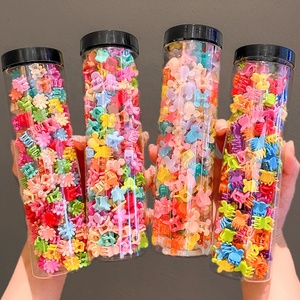 Лидер продаж, яркий милый зажим для волос, детский мини-набор 100 шт. - Product Image 3