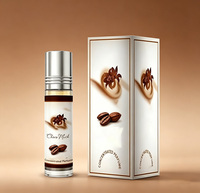 Perfume en Roll-On Choco Musk de Lujo, Aroma Cálido y Gourmand Unisex, Líquido de Primera Calidad, para Citas, Uso Diario, Larga Duración, 12 Horas