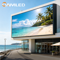 Yüksek Parlaklıklı Dış Mekan LED Billboard Sabit LED Video Duvar Ekranı Ticari Reklamcılık İçin
