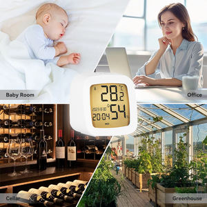 <span class=keywords><strong>D</strong></span>écoration <span class=keywords><strong>d</strong></span>'intérieur, hygromètre numérique portable miniature en plastique pour intérieur, capteur <span class=keywords><strong>d</strong></span>'humidité et de température avec rétroéclairage - Product Image 5