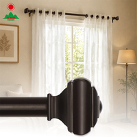 Tringle à Rideaux Télescopique Métallique Réglable 4m Design Luxe pour Salon – Meilleure Vente