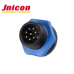 IP67 IP68 M16 8 Pin Không Thấm Nước Bảng Điều Chỉnh Núi Vít Khóa Loại Điện Kết Nối Đúc Với Dây Cho LED Chiếu Sáng - Product Image 4