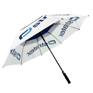 Parapluie moderne pour adultes à haute densité, imperméable, avec couches ventilées, armature en fibre de verre et logo personnalisé - Product Image 2