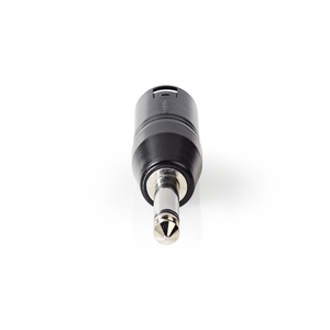 Nedis XLR Adapter Mono <b>3</b>-<b>Pin</b> Male to 6.35mm Male Metal <b>Plugs</b> Audio Connector - Product Image 4
