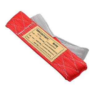1 - 8 톤 컬러 코드 섬유 테이프 스트랩 리프팅 슬링 벨트 - Product Image 2