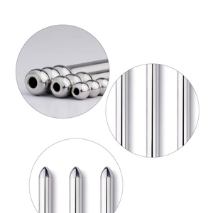 Plug anal en acier pour homme, perles anales, baguette de massage pour point G et prostate, jouet sexuel de masturbation, godemiché, pénétrateur anal pour adulte - Product Image 2
