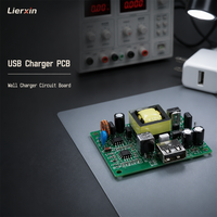 Carte de circuit imprimé (PCB) de chargeur USB Lierxin pour chargeurs muraux et applications électroniques OEM