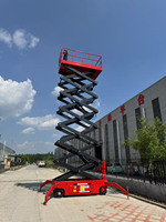 Plateforme élévatrice à ciseaux électrique mobile de 10 mètres pour le levage et l'abaissement verticaux pour des opérations en hauteur, levage à ciseaux