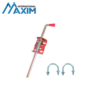 Ancre de poteau de clôture pour bétail, boulon de fixation en acier galvanisé de 17 pouces, verrou de sécurité en métal lourd pour <span class=keywords><strong>portail</strong></span> tubulaire - Product Image 4