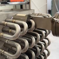 Machine à souder en U complète KEPUNI pour condenseurs de serpentins CVC et soudage de tuyaux en espaces étroits, certifiée CE