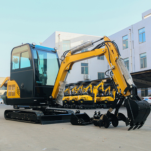 免费送货。 久保田发动机。 3吨迷你挖掘机带铲斗。 履带式小型挖掘机价格。 花园迷你挖掘机 - Product Image 6