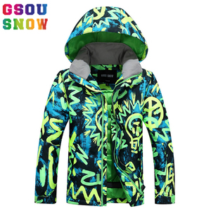 <span class=keywords><strong>Niño</strong></span> de invierno de esquí al aire libre impermeable a prueba de viento Snowboard para niños cálido invierno de <span class=keywords><strong>nieve</strong></span> <span class=keywords><strong>chaqueta</strong></span> - Product Image 1