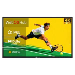 Pantalla Digital Exterior de 55'' con Clasificación IP65, 4K, Resistente al Agua, 2500 Nits de Alto Brillo, Asistente de Voz, Control Remoto, para Centros Comerciales - Product Image 1