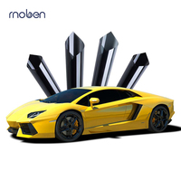 Films solaires Moben Auto pour vitres de voiture, protection UV, teinte givrée, contrôle solaire, films nano-céramiques 5% VLT
