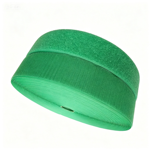 Factory Direct Eco-friendly Multi-size Black <b>White</b> Colorful Hook Loop <b>Tape</b> Polyester/Nylon Strong Adhesive Sew Fastener for - Product Image 4