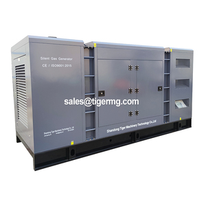Générateurs à gaz silencieux monophasés et triphasés 25 kW 30 kW 40 kVA 50 kVA 100 kVA, groupes électrogènes au gaz naturel pour l'exploitation minière, fonctionnement silencieux - Product Image 5
