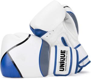 ชุดออกกำลังกายสุดพิเศษ คุณภาพเยี่ยม หนังแท้ สำหรับ MMA มวยไทย ซานด้า ศิลปะการต่อสู้ ถุงมือชกมวย พร้อมสายรัดข้อมือปรับได้ - Product Image 2