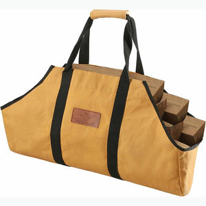 Échantillon gratuit Sac de rangement robuste/durable/imperméable pour porte-bois en toile, organisateur de sac fourre-tout, directement de l'usine OEM - Product Image 2