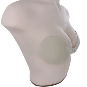 Sostén Adhesivo de Silicona <span class=keywords><strong>para</strong></span> Vestido de Novia sin Tirantes y sin Espalda con Cierre Frontal, de Una Pieza, Tejido, Transpirable, Push-Up, Invisible con Copa y Logo - Product Image 6