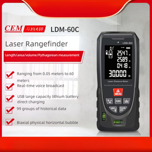CEM Instrument <span class=keywords><strong>de</strong></span> <span class=keywords><strong>mesure</strong></span> <span class=keywords><strong>de</strong></span> distance laser <span class=keywords><strong>de</strong></span> haute précision-Stadia électronique infrarouge-Dispositif <span class=keywords><strong>de</strong></span> <span class=keywords><strong>mesure</strong></span> <span class=keywords><strong>de</strong></span> la <span class=keywords><strong>lumière</strong></span> forte LDM-40C - Product Image 2