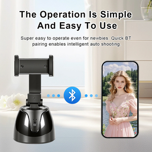 Vlog Tripod Waterproof 360 Rotation Fast Face & Object Tracking Compact Smart Selfie Stick 800mah Portable Auto Face Tracking - Product Image 2