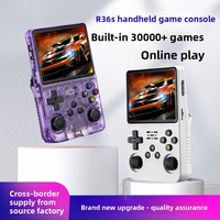 Console de jeu portable R36S, arcade rétro, écran 3D HD, processeur quadricœur, double système Linux ArkOS 2.0, jeu d'action ACT, jeu open-source