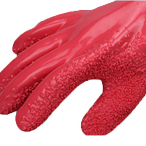 Shuyi 618 Industrial Gloves PVC528 Thickened Rubber Particles Anti-slip Waterproof Wear-resistant Construction Agriculture - Product Image 5