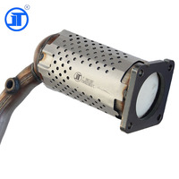 Pt Pd Rh En Céramique En Nid D'abeille Catalyseur Substrat Haut Débit Convertisseur Catalytique Adapte pour Peugeot 307 1.6L