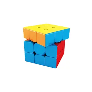 높은 비용-효과적인 2x2 3x3 4x4 5x5 6x6 7x7 교육 장난감 속도 큐브 매직 큐브 스티커리스 마카롱 속도 퍼즐 큐브 완구