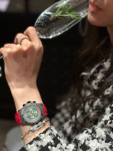 Montres élégantes pour hommes Premium - Design inspiré de la course automobile en fibre de carbone, <span class=keywords><strong>montre</strong></span> mécanique à <span class=keywords><strong>remontage</strong></span> <span class=keywords><strong>manuel</strong></span> pour hommes de style Daytona - Product Image 3